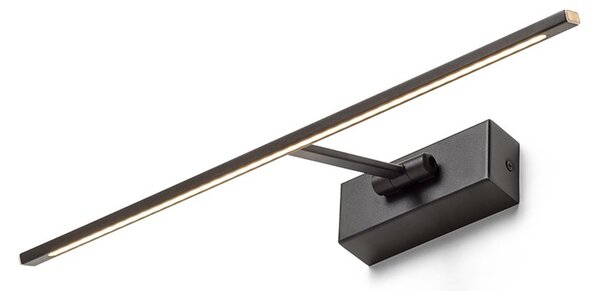 FRESCO LED nástěnná lampa, nad obraz černá - RED - DESIGN RENDL