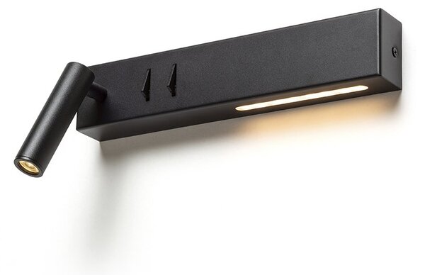 RED R14524 ODEON LED bodové světlo, k posteli černá - RED - DESIGN RENDL