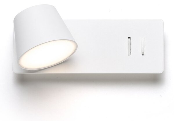 RED R14521 AMADEUS LED bodové světlo, k posteli bílá - RED - DESIGN RENDL