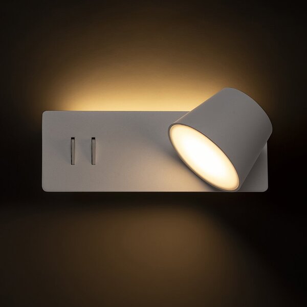 RED R14521 AMADEUS LED bodové světlo, k posteli bílá - RED - DESIGN RENDL