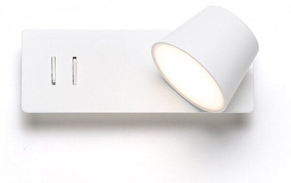 RED R14521 AMADEUS LED bodové světlo, k posteli bílá - RED - DESIGN RENDL
