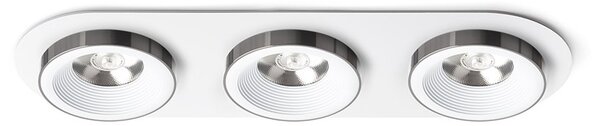 SHARM LED vestavné světlo, sady bílá černý chrom - RED - DESIGN RENDL