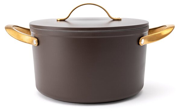 Elmich Nepřilnavý keramický hrnec Zen Ø 20 cm (3 l) - hnědo zlatá