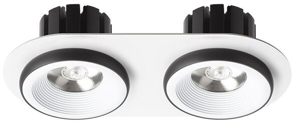 SHARM LED vestavné světlo, sady bílá/černá - RED - DESIGN RENDL