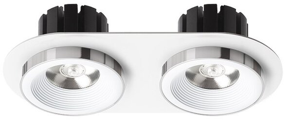SHARM LED vestavné světlo, sady bílá chrom - RED - DESIGN RENDL