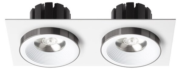SHARM LED vestavné světlo, sady bílá černý chrom - RED - DESIGN RENDL