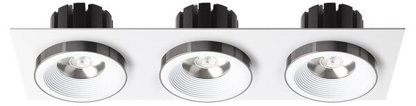 SHARM LED vestavné světlo, sady bílá černý chrom - RED - DESIGN RENDL