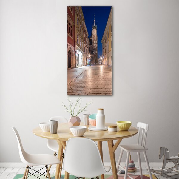 Vertikální Foto obraz sklo tvrzené Krakov Polsko osv-88750150