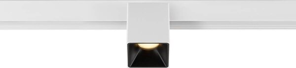LA 1008989 FIX-IT! 48 V, DALI, úhlové, povrchová montáž, bodové, 2000-3000 K, 7,4 W, 36°, bílé / černé - BIG WHITE (SLV)