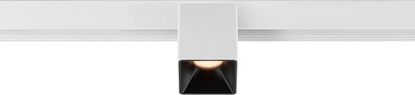 LA 1008989 FIX-IT! 48 V, DALI, úhlové, povrchová montáž, bodové, 2000-3000 K, 7,4 W, 36°, bílé / černé - BIG WHITE (SLV)