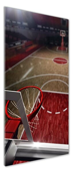 Vertikální Fotoobraz na skle Hřiště basketbal osv-88994259