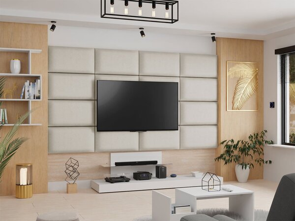 Čalouněný panel na zeď 84x42 PAG - béžový