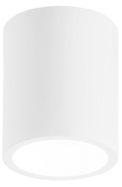 FAN I-BANJIE-PL1 Stropní svítidlo Banjie Tubolare, bílé, 1 x GU10, 11 x 11 x 13,5 cm - FANEUROPE