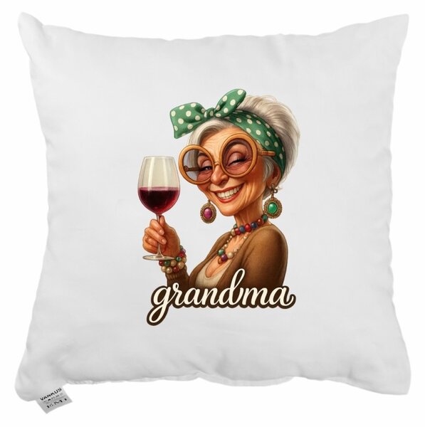 Dekorativní polštář Grandma 40x40 cm EMI