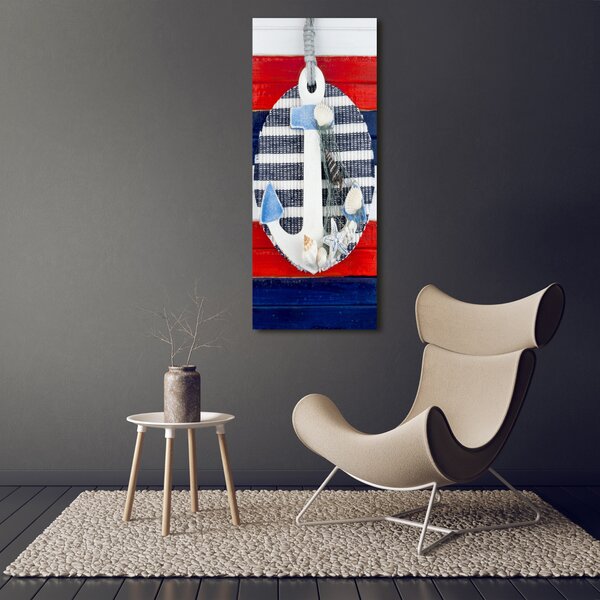 Vertikální Moderní obraz canvas na rámu Kotvice ocv-89871906