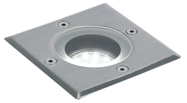 FAN I-DRIVE-Q1 Pochozí venkovní svítidlo Drive, 1 x GU10, IP67, 10,8 x 10,8 x 11,8 cm - FANEUROPE