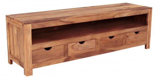 TV stolek Amba 160x50x45 z indického masivu palisandr