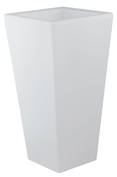 FAN I-GECO-VASO-E-Q-L Světelná váza Geco, bílá, 1 x E27, IP65, 28 x 28 x 60 cm, kabel 250 cm - FANEUROPE