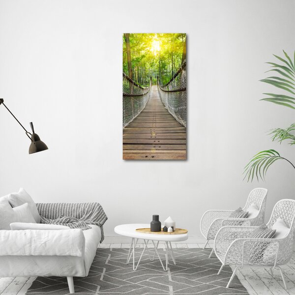 Vertikální Foto obraz canvas Visací most ocv-90157224