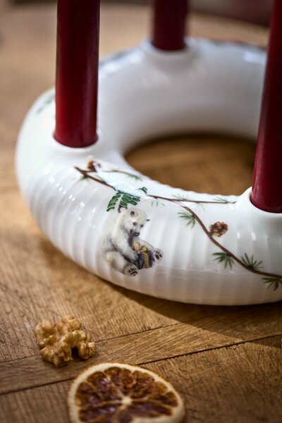Kähler Design Adventní svícen Hammershøi Christmas - 21,5 cm KD585