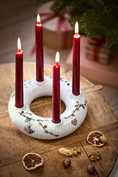 Kähler Design Adventní svícen Hammershøi Christmas - 21,5 cm KD585