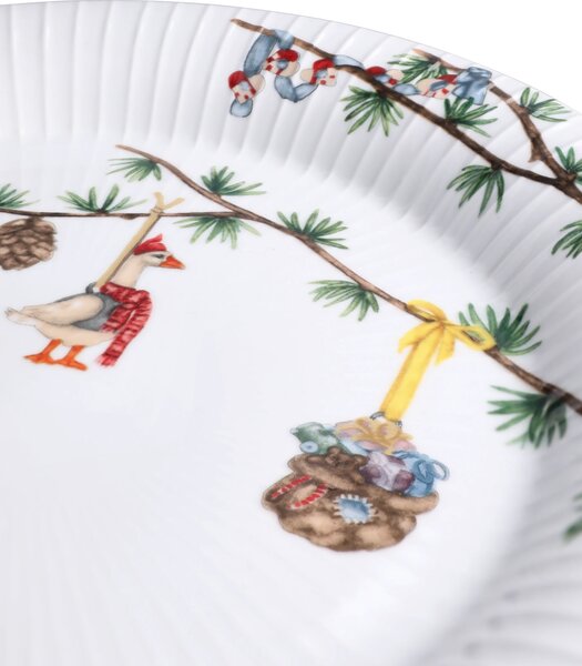 Kähler Design Servírovací talíř Hammershøi Christmas 2026 - 27 cm KD586