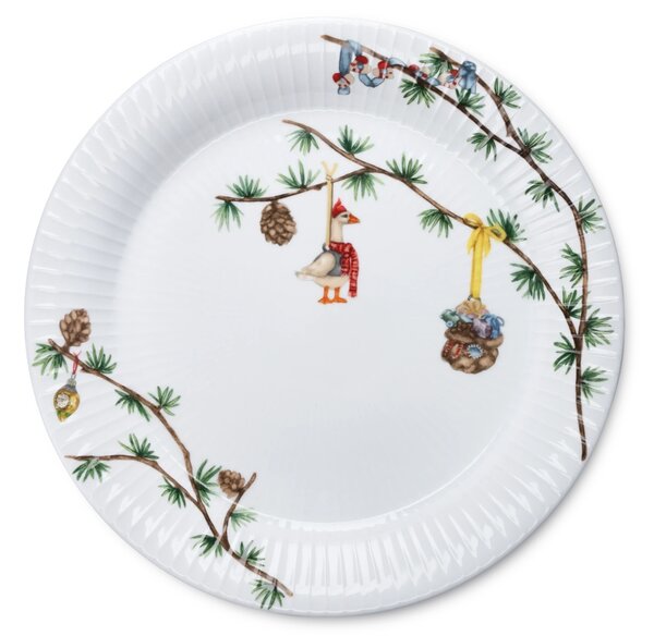 Kähler Design Servírovací talíř Hammershøi Christmas 2026 - 27 cm KD586