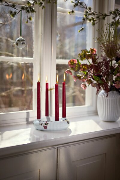 Kähler Design Adventní svícen Hammershøi Christmas - 21,5 cm KD585