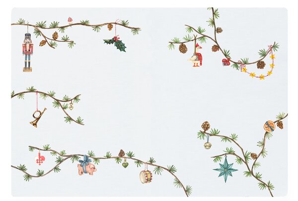 Kähler Design Vánoční prostírání Hammershøi Christmas - 2026 KD594