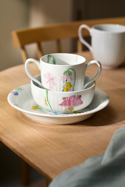 Kähler Design Dětská jídelní sada Hammershøi Kids - 3 ks KD593