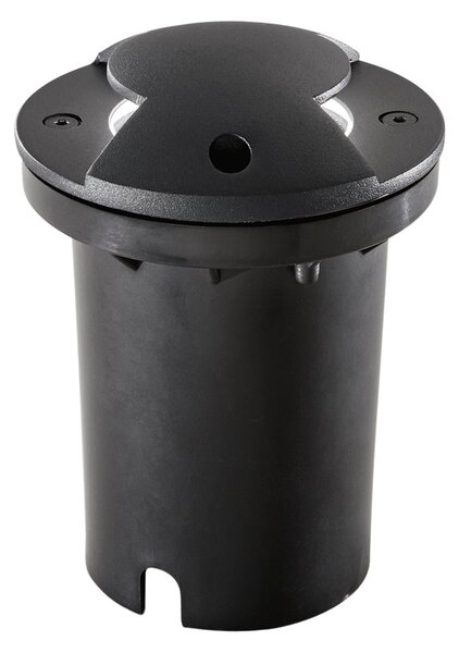FAN I-HUMMER-R2-ANT Pojízdné svítidlo Faro Carrabile Hummer Inox, antracitové, 1 x GU10, 10,5 x 10,5 x 14,4 cm, IP67 - FANEUROPE