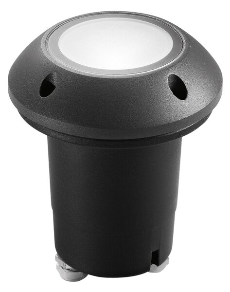 FAN I-HUMMER-UP-ANT Pojízdné svítidlo Faro Carrabile Hummer Inox, antracitové, 1 x GU10, 10,5 x 10,5 x 14,4 cm, IP67 - FANEUROPE
