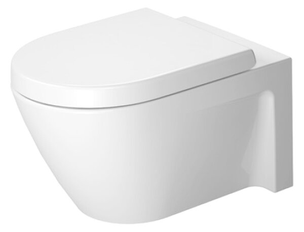 Duravit Starck 2 - Závěsné WC, 4.5 l, 37 x 54 cm, bílé 2534090000