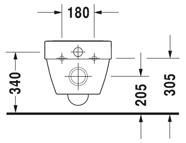 Duravit Vero Air - Závěsné WC, Rimless, bílá 2525090000