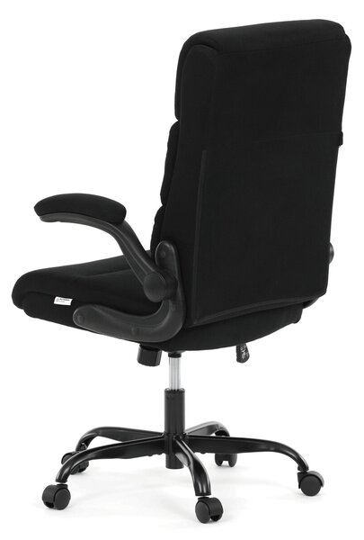 Vikio Kancelářské křeslo houpací mechanismus černá látka AKZ201C