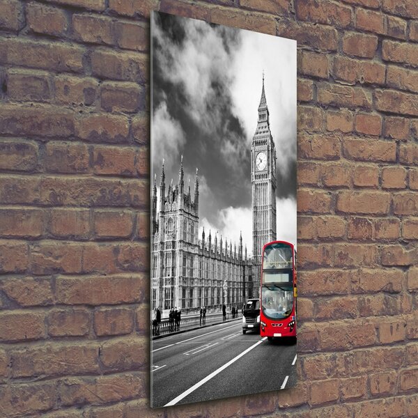 Vertikální Foto obraz fotografie na skle Big Ben Londýn osv-90714512