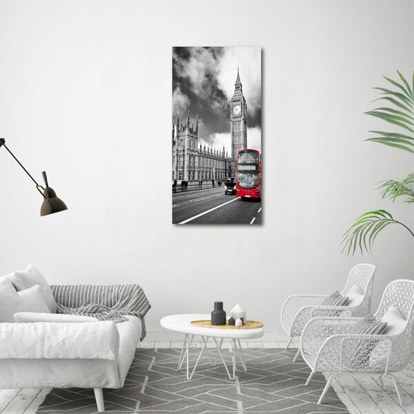 Vertikální Foto obraz na plátně Big Ben Londýn ocv-90714512
