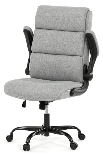 Vikio Kancelářské křeslo houpací mechanismus šedá látka AKZ201S
