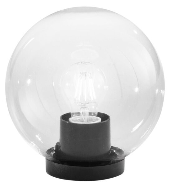 FAN I-POLLY-G20-TR Venkovní svítidlo Lumetto Polly Fibra di, plast, průhledná, 1 x E27, 21 x 20 x 20 cm, IP44 - FANEUROPE