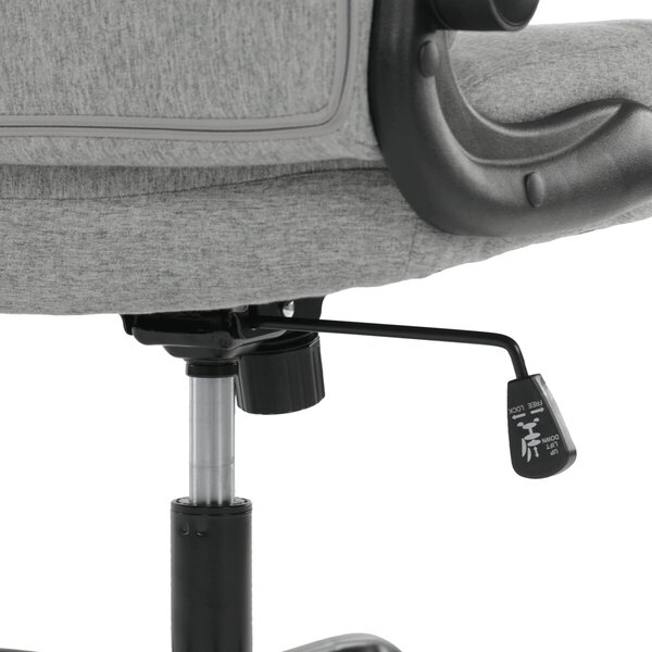 Vikio Kancelářské křeslo houpací mechanismus šedá látka AKZ201S
