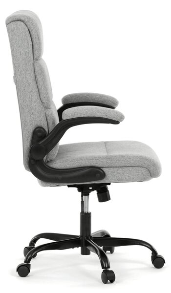 Vikio Kancelářské křeslo houpací mechanismus šedá látka AKZ201S