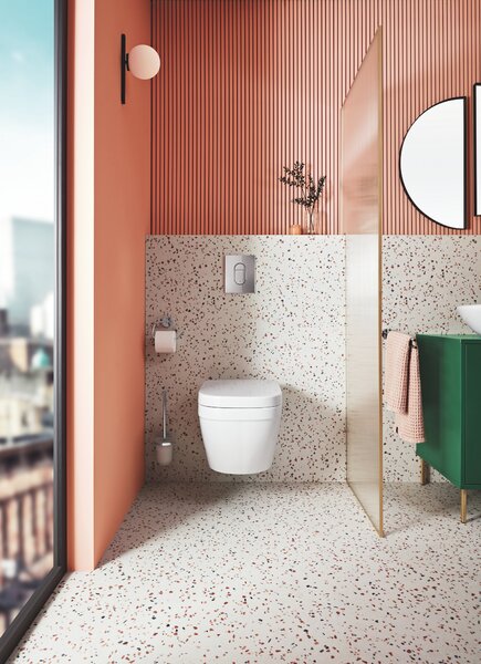 GROHE Euro Ceramic - Závěsné WC Euro, alpská bílá 39538000
