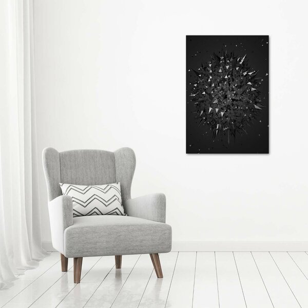 Vertikální Foto-obraz canvas na rámu Abstrakce 3D ocv-91358028