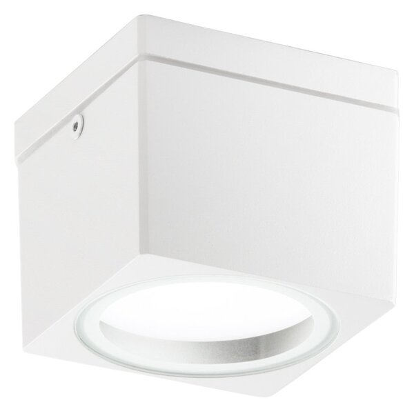 FAN I-TOWER-Q1-BCO Stropní svítidlo hliník TOWER, 1xGX53, IP54, barva bílá, 90 x 90 x 72 mm - FANEUROPE