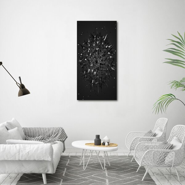 Vertikální Foto-obraz canvas na rámu Abstrakce 3D ocv-91358028