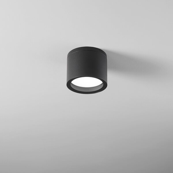 FAN I-TOWER-R1-NER Stropní svítidlo hliník TOWER, 1xGX53, IP54, barva černá, 90 x 90 x 72 mm - FANEUROPE