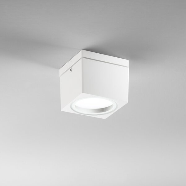 FAN I-TOWER-Q1-BCO Stropní svítidlo hliník TOWER, 1xGX53, IP54, barva bílá, 90 x 90 x 72 mm - FANEUROPE