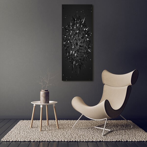 Vertikální Foto-obraz canvas na rámu Abstrakce 3D ocv-91358028