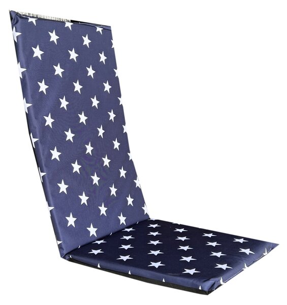 Numberoplus Polstr na židli a křeslo modrý hvěži