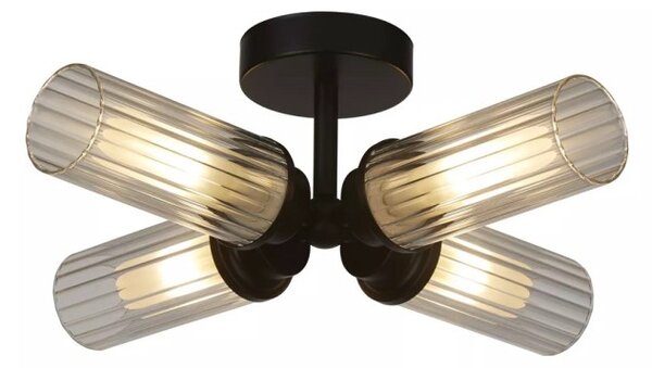 Searchlight 29984BK Stropní svítidlo IMPERIAL černé IP44